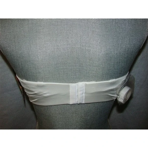 NWOT Maidenform 40D Smooth Luxe Strapless Extra Coverage Bra 9472 White #93917 - Picture 3 of 3